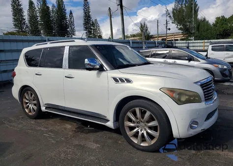 2011 Infiniti Qx56 from USA, damaged, VIN JN8AZ2ND2B9700865